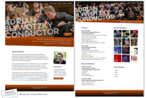 Adrian Slywotzky, Conductor, website design