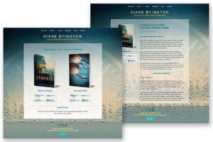Diane Byington, author website design