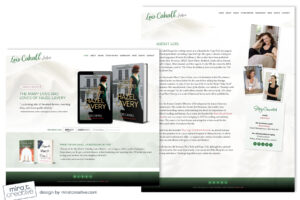 Lois Cahall, Author Website Redesign