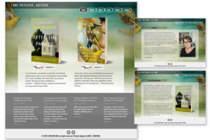 Lori Ostlund, author website design